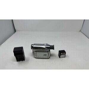 JVC GR-D370U MiniDV Camcorder 32x Zoom w/ Strap & Charger - Powers On, Read